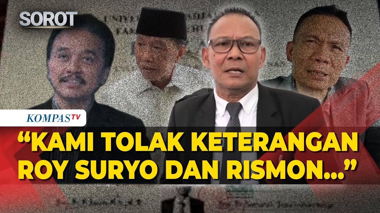 Keberatan! Pengacara Jokowi Tolak Keterangan Roy Suryo dan Rismon di Sidang CLS Kasus Ijazah