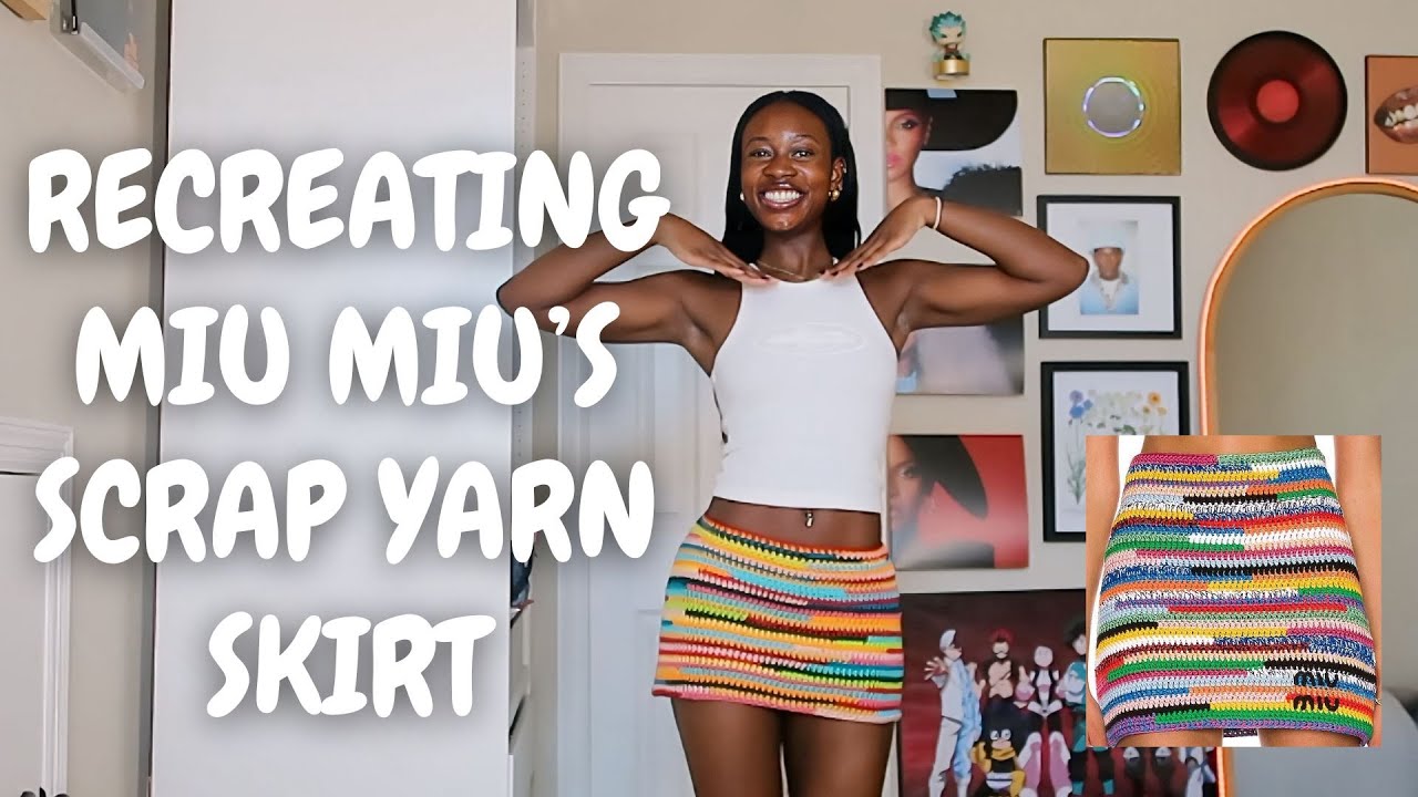 miu miu crochet skirt | creating my summer wardrobe ep. 2