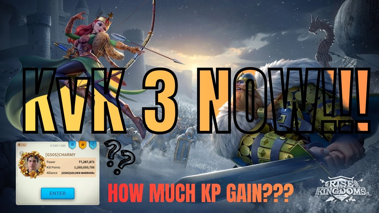 Обновление аккаунта к KVK 3!! (Безумно экономный игрок)