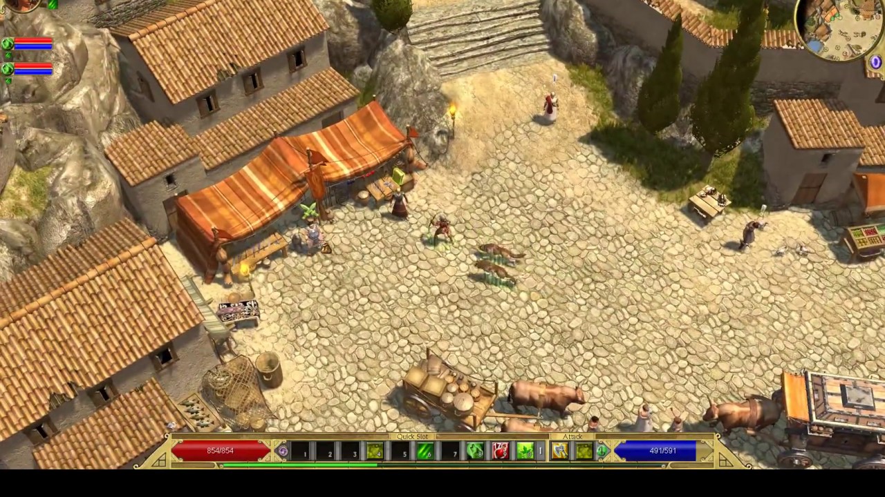 Titan Quest AE Champion playthrough lvl 10