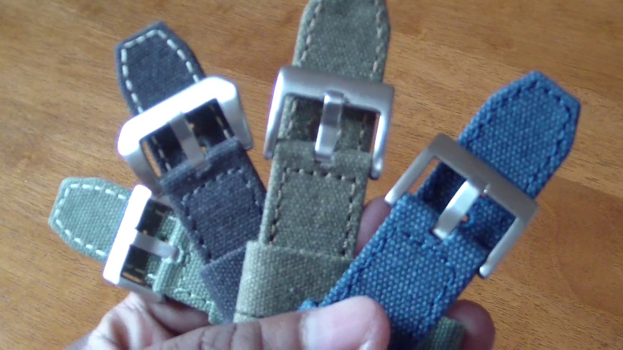 Unboxing my Helm CS1 Canvas Straps.