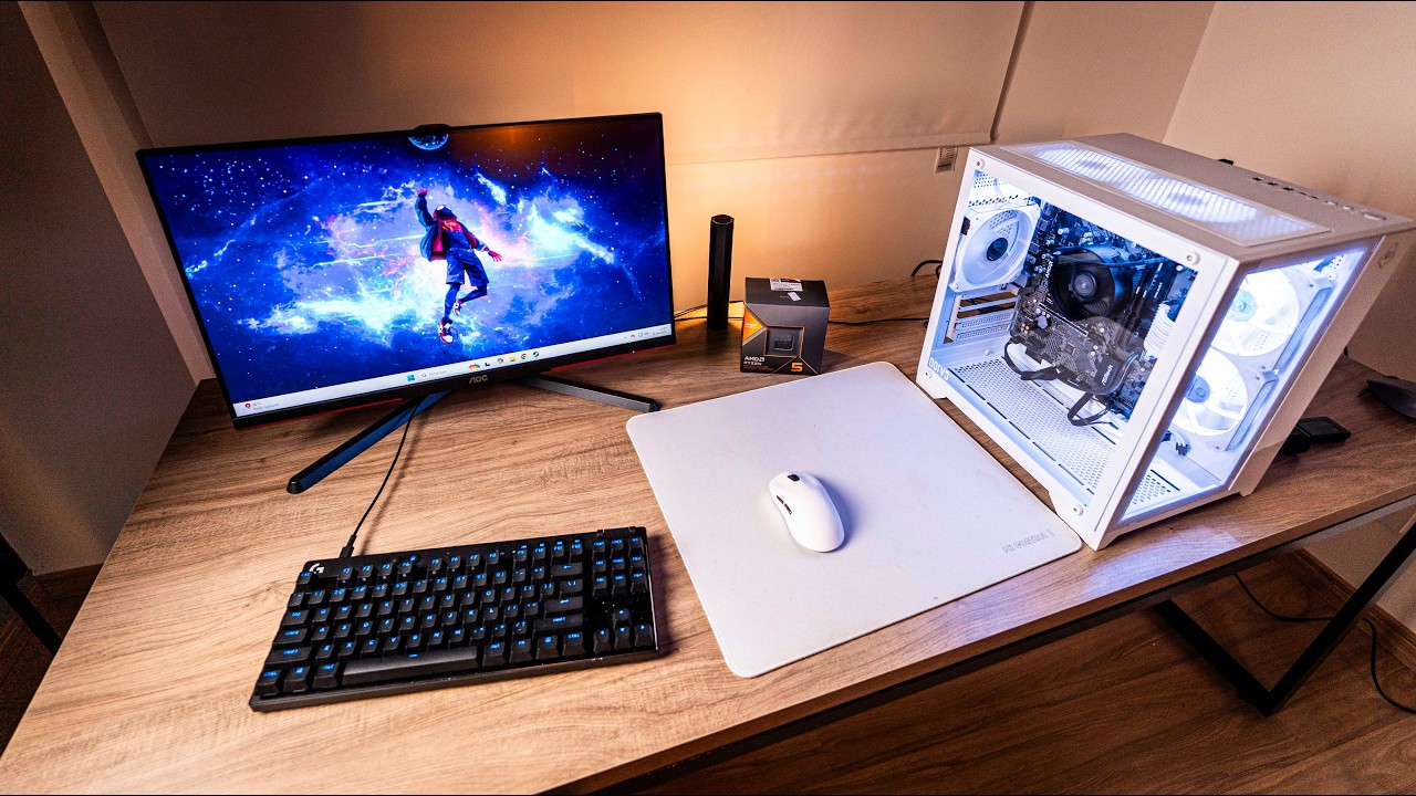 Testando em Jogos o PC Gamer AM5 de 3000 Reais !!! Ryzen 5 8600g