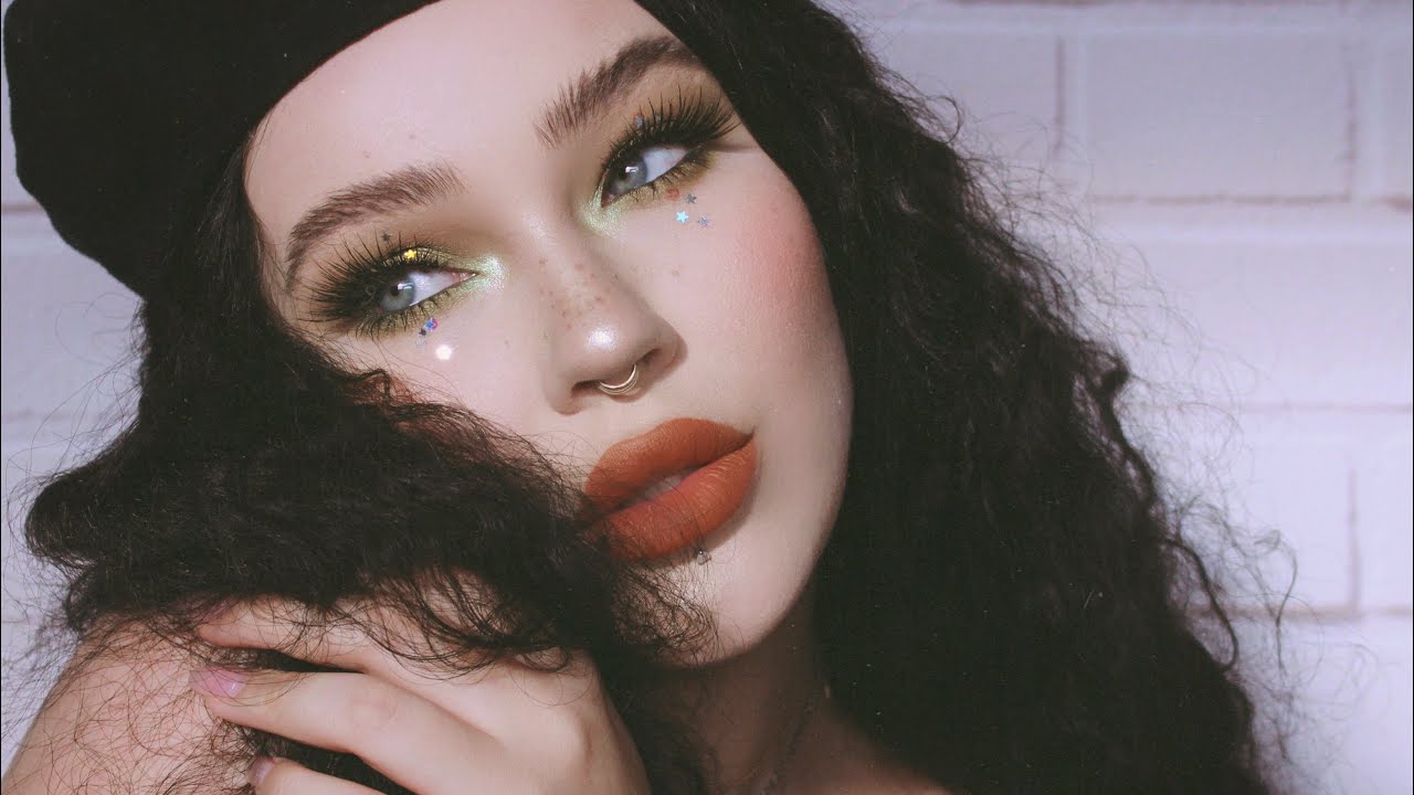 feathered brow how-to / smokey olive eye / makeup tutorial