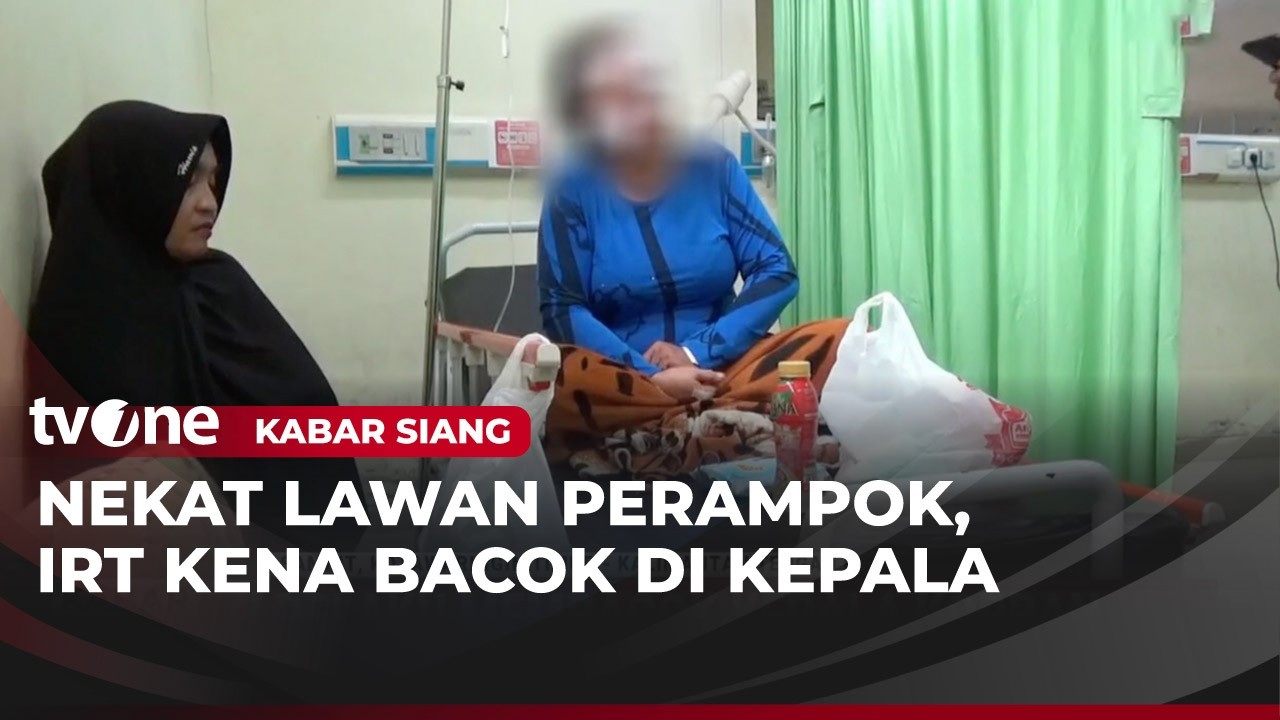 Lawan Perampok saat Masuk Kamar, IRT di Sampit Dibacok! | Kabar Siang