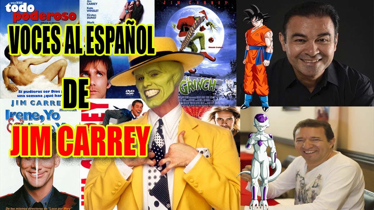 Voces al español de Jim Carrey