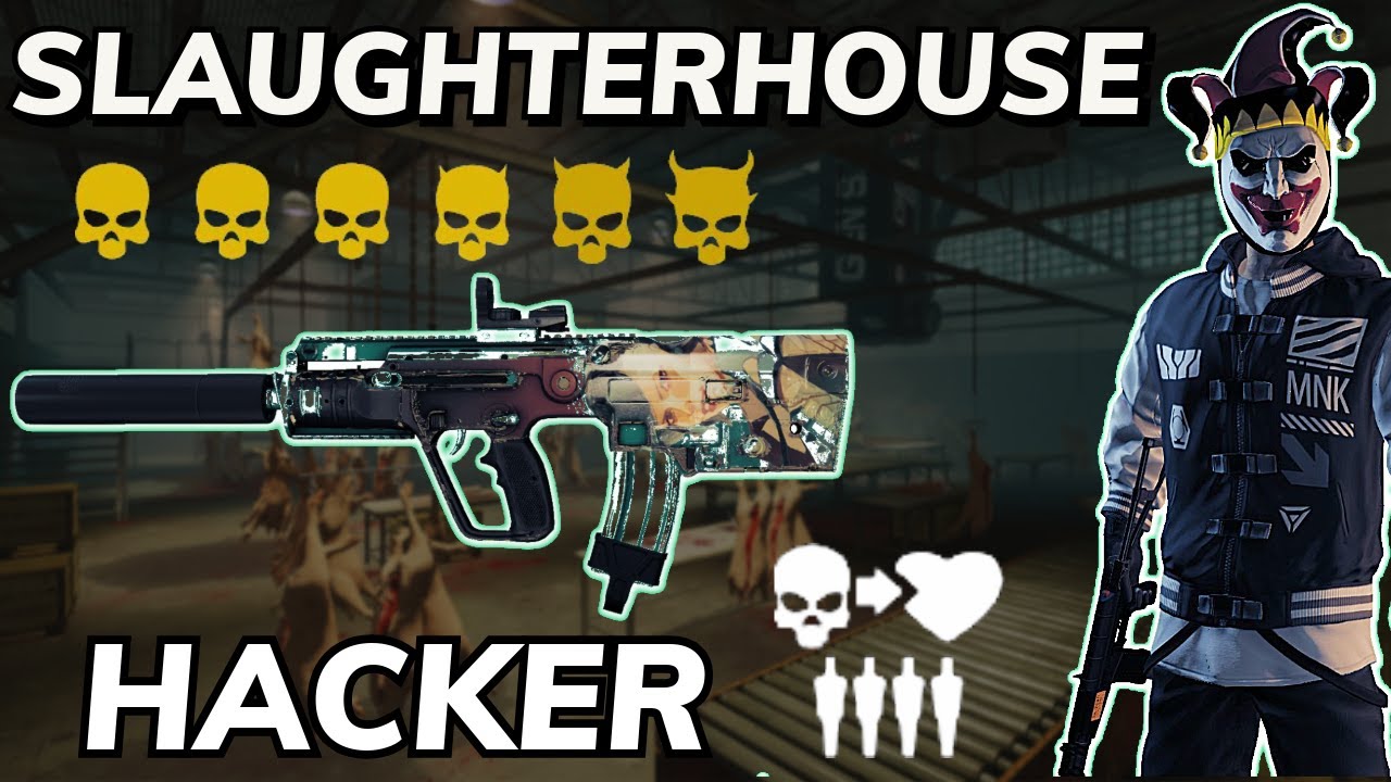 PAYDAY 2 - Slaughterhouse DSOD Solo No Ai, Downs, Assets, 2nd Joker, Uppers - Hacker Rifle Build