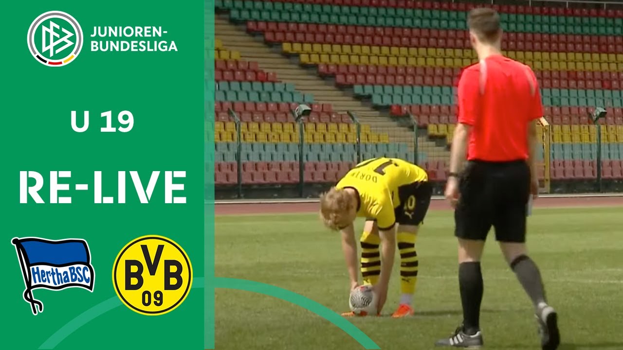 Hertha BSC U19 vs. Dortmund U19 | Full Game | Semifinal | Under-19 Bundesliga