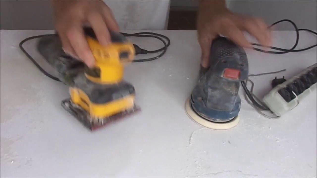Lixadeiras - Orbital DeWalt D26441 e Roto Orbital Bosch GEX 125-1 AE