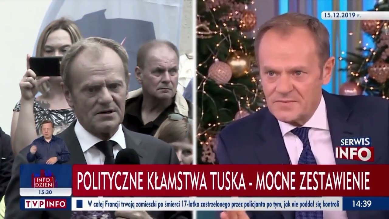 POLITYCZNE KŁAMSTWA TUSKA - MOCNE ZESTAWIENIE