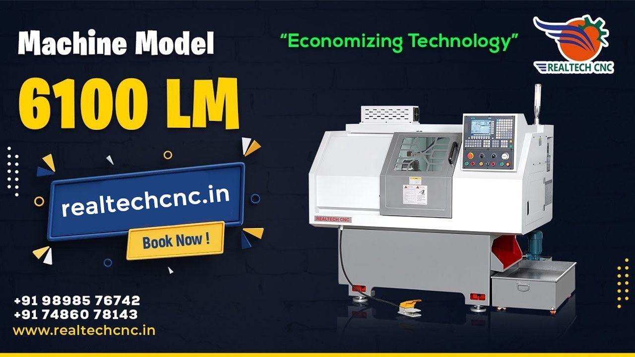 Model : 6100 LM Flat Bed | RealTech CNC Machine VD-352