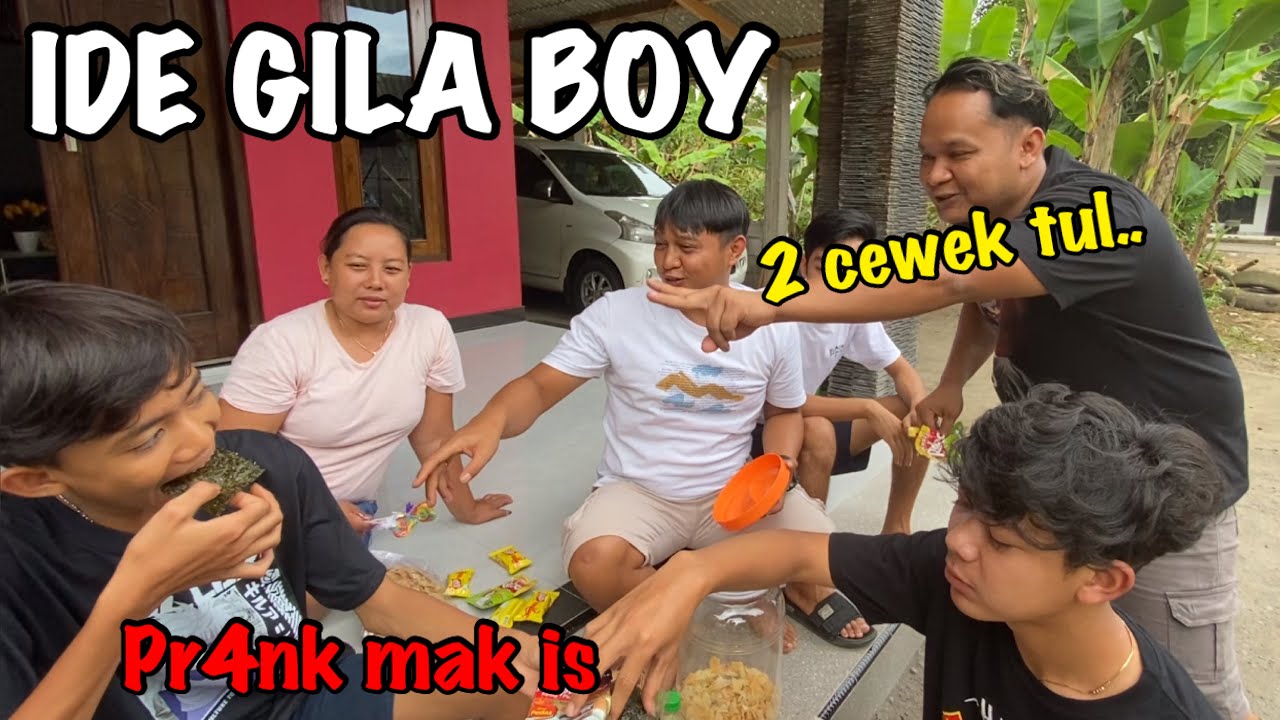 IDE GILA BOY..PR4NK Mak IS,Darmin auto panik