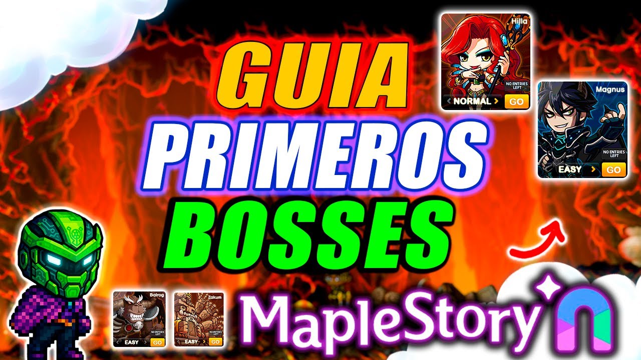 🔥 MapleStory NFT: Guía Primeros Bosses | Prepárate para tus Primeras Batallas!