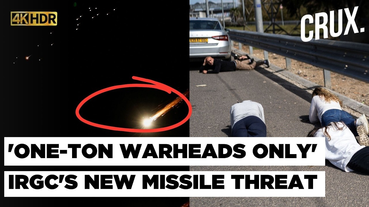 IRGC Fires Kheibar Shekan Missiles With One-Ton Warheads As Iran Vows Attacks 