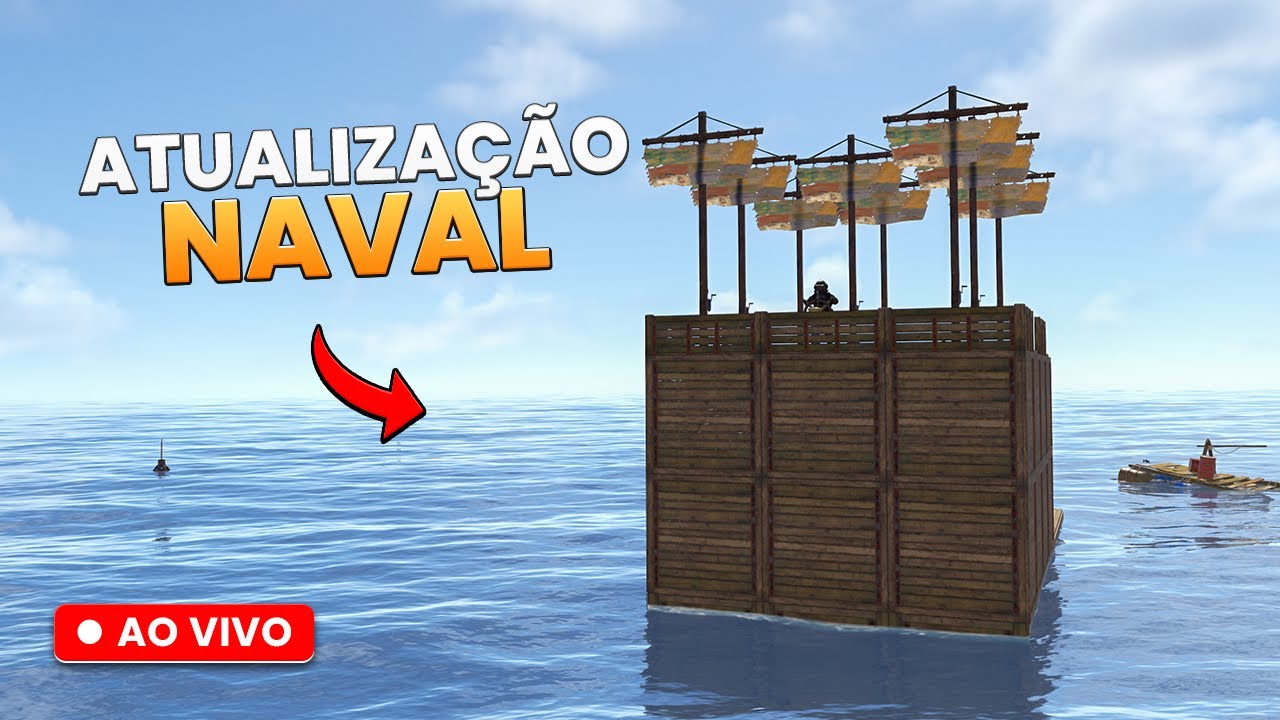 🟢 AO VIVO no WIPE FORÇADO + atualização Naval e Morando em uma ilha...