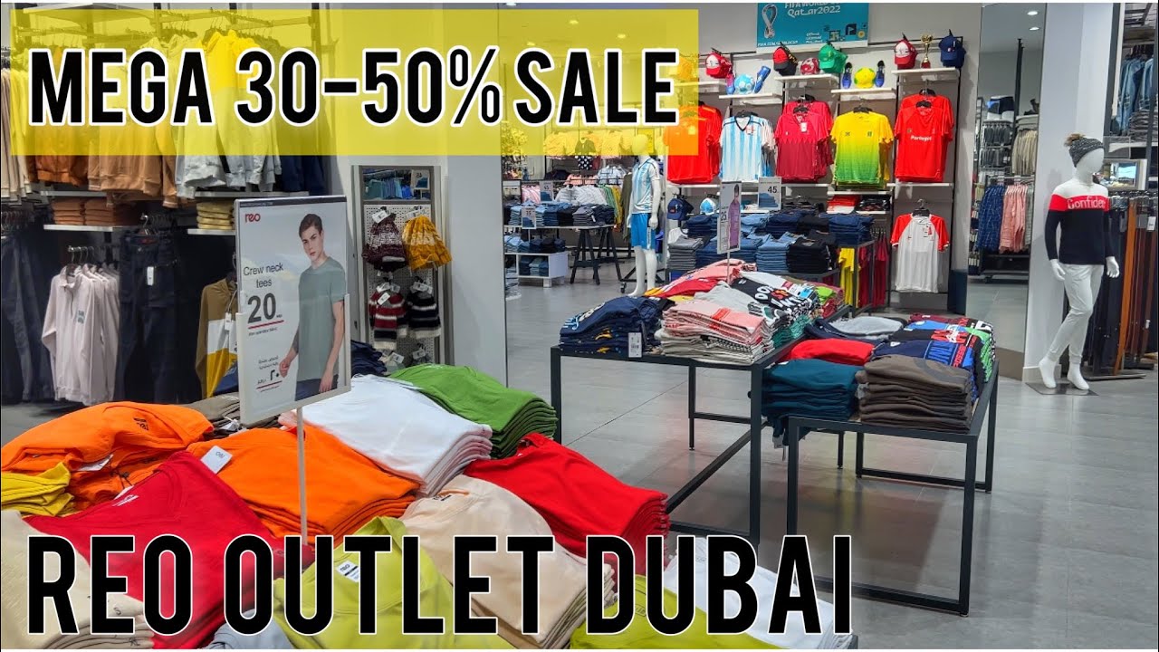HUGE SALE ON REO OUTLET DUBAI | All Price Mentioned | Cheapest Prices On Clothing | Full Tour Vlog