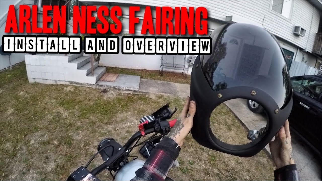 Arlen Ness Fairing Install and Overview