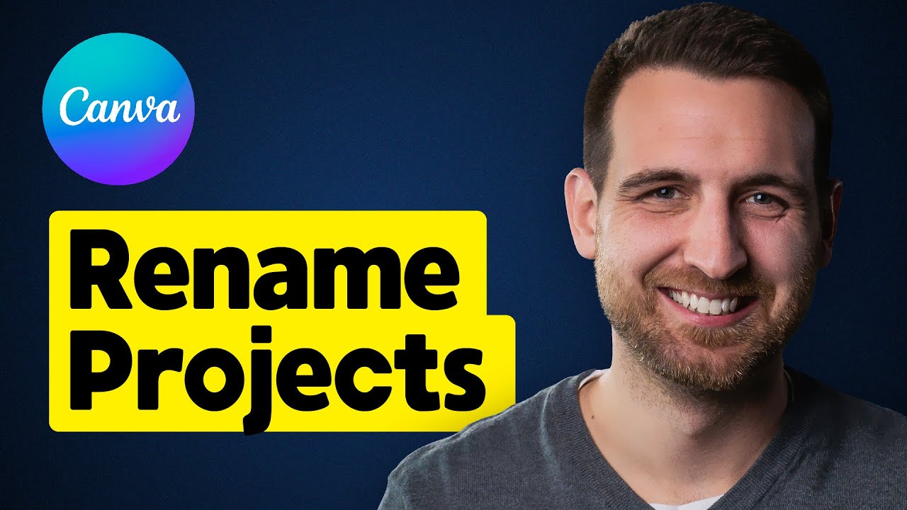 How to Rename Projects in Canva