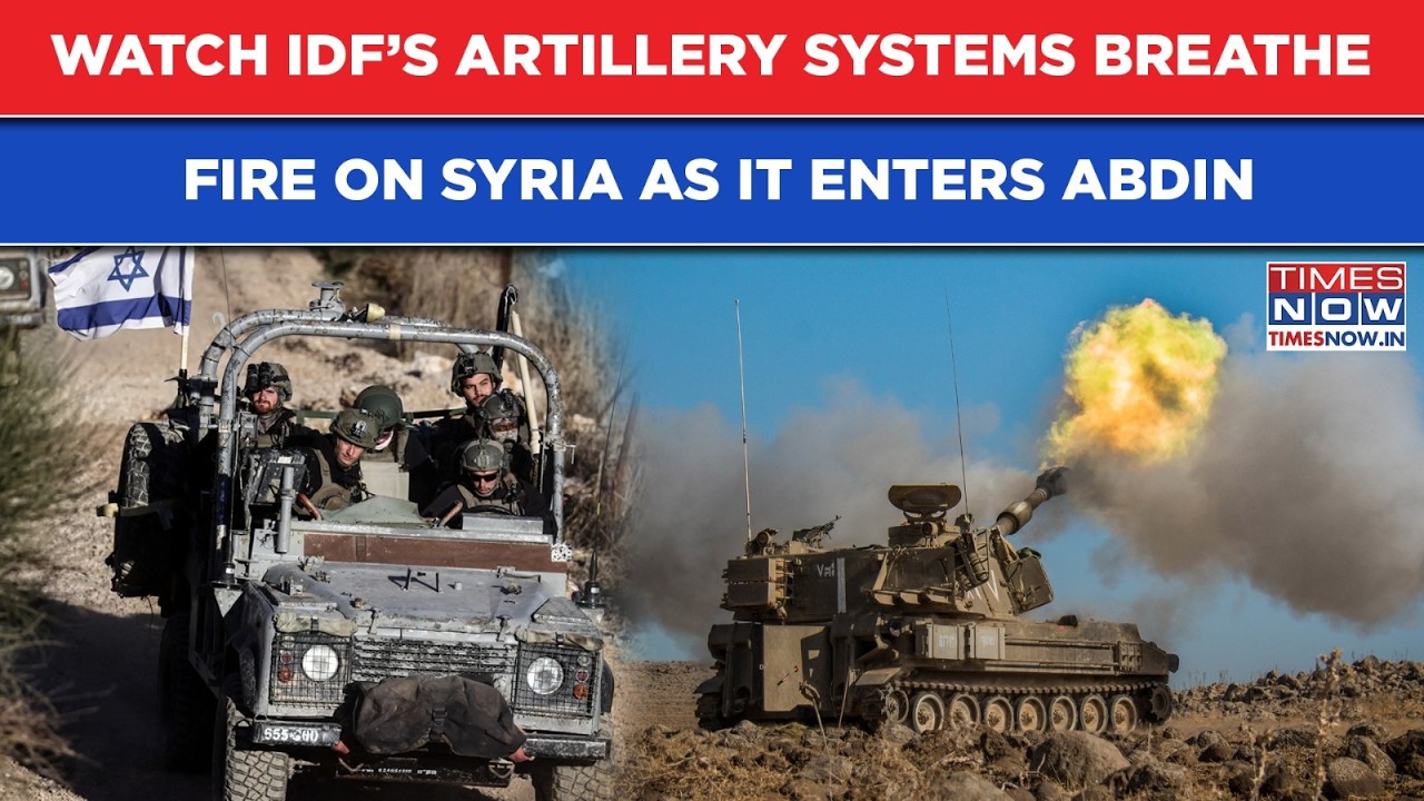 Watch IDF Artillery Systems Breathe Fire On Syria As Israel Soldiers & Military Vehicles Enter Abdin