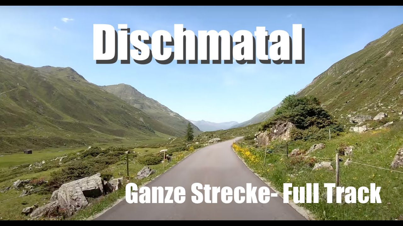 DISCHMA VALLEY - Full Lenght Bike  Ride in 4K *** TIPP! *** (Harley Davidson)