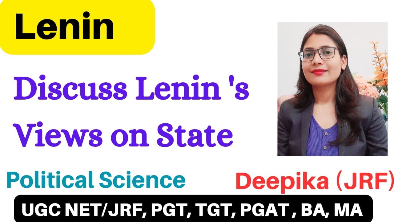 Lenin's View On State  || Western Political Thought