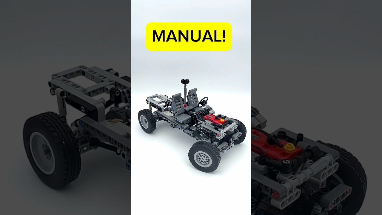 Lego Technic MANUAL chassis for Toyota Hilux series. Chassis evolution.