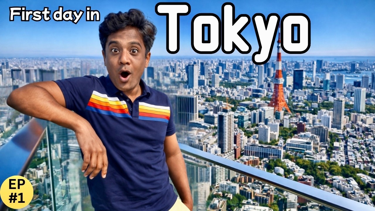 FIRST DAY in Japan: Tokyo Travel Guide (My Honest One-Day Itinerary) #EP-1