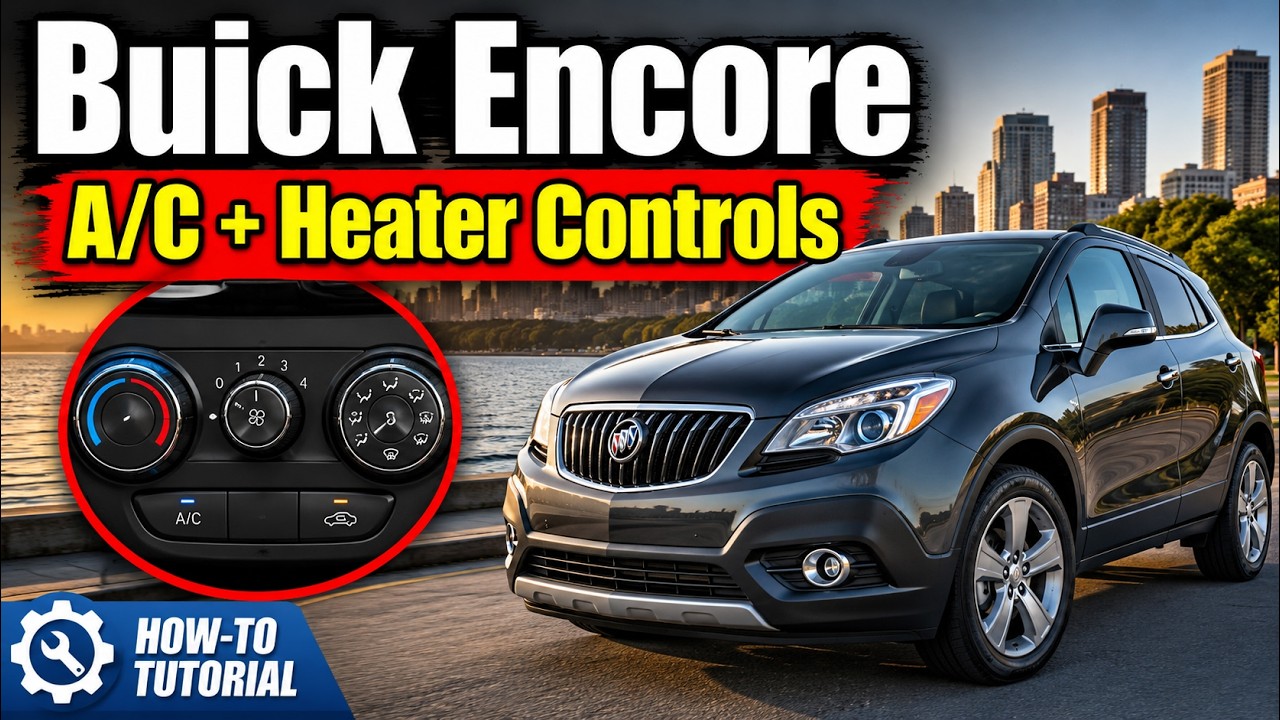 Buick Encore - Air conditioner and heating controls