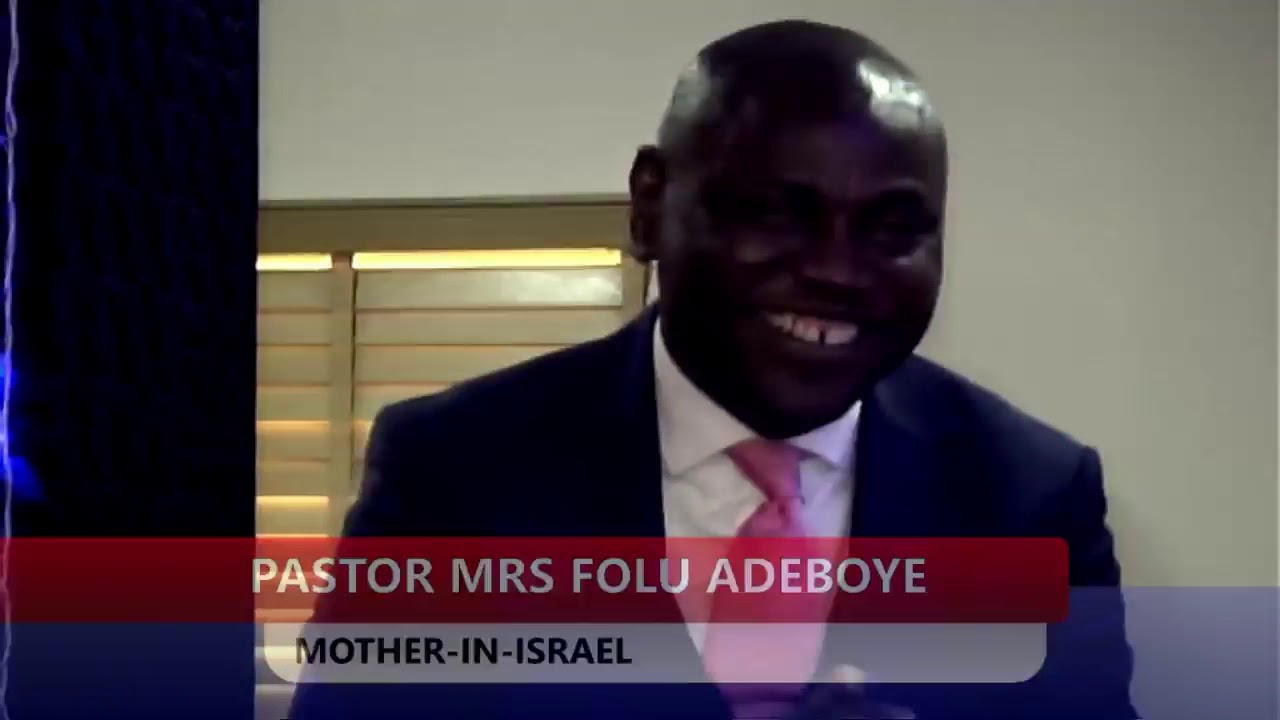 PASTOR MRS FOLU ADEBOYE - HOUSE OF PRAYERS