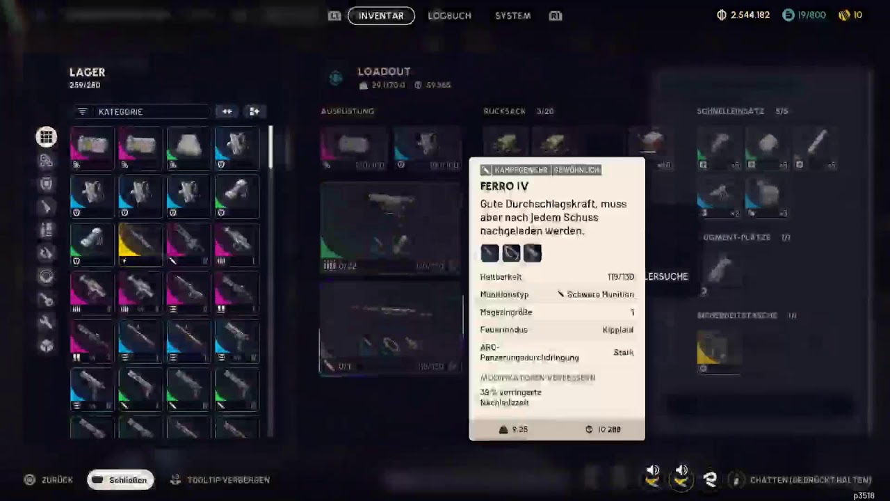 Arc Raiders Critical attack mit Crit und Dark