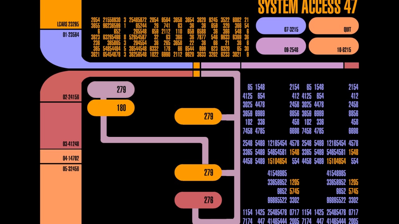 Star Trek LCARS - System Acces 47