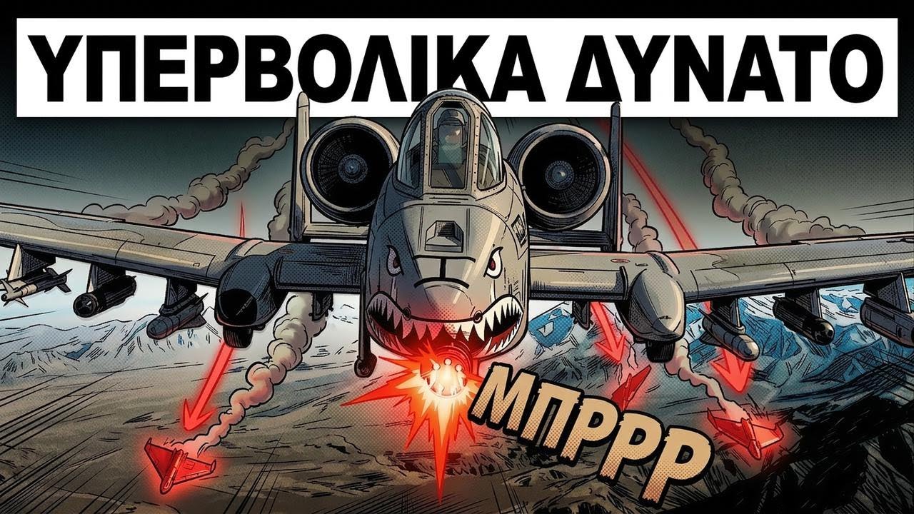 Το αμερικανικό A-10 Warthog χτύπησε το Ιράν τόσο δυνατά που νόμισαν πως έφτασε το τέλος του κόσμου!