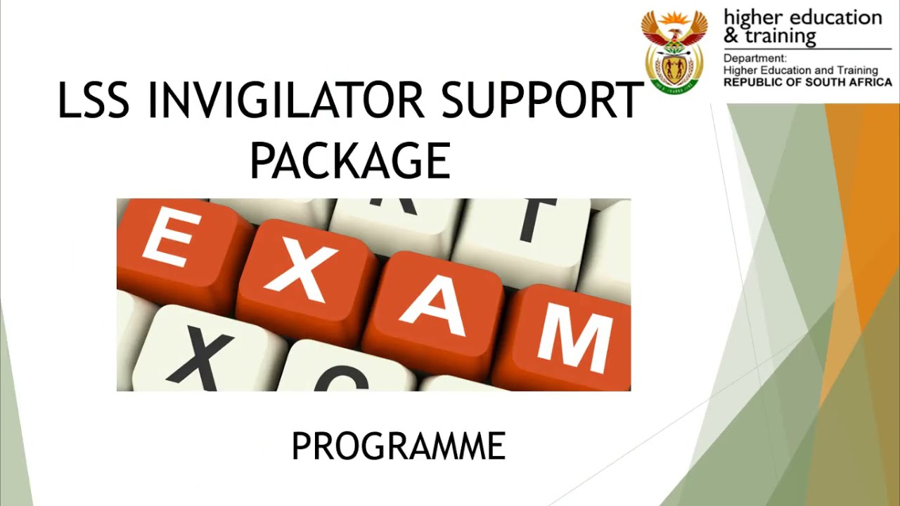 Introduction to TVET Examinations Training