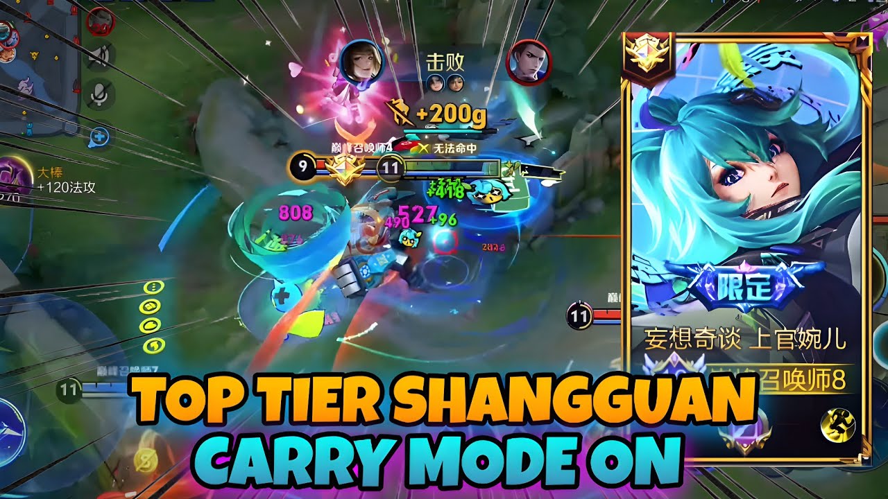 TOP SHANGGUAN GOES OFF 🔥 INSANE DOMINATION AND HARD CARRY GAMEPLAY | HONOR OF KINGS