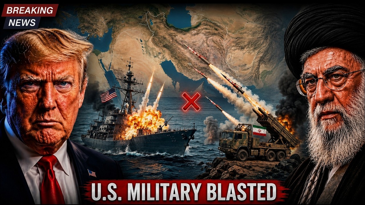 U S  MILITARY BLASTED Iran&rsquo;s Mine Rockets AND IRGC STRUCK BACK