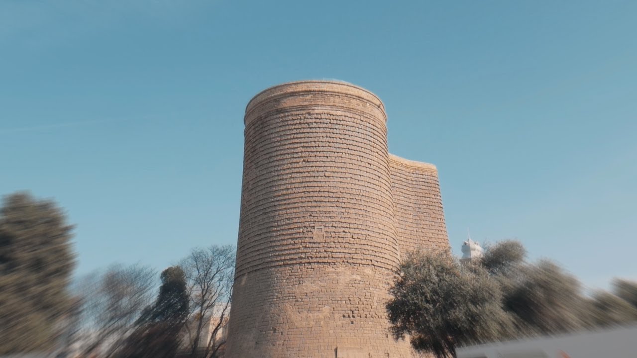She Throw Herself from this Tower - Old Town of Baku 🇦🇿