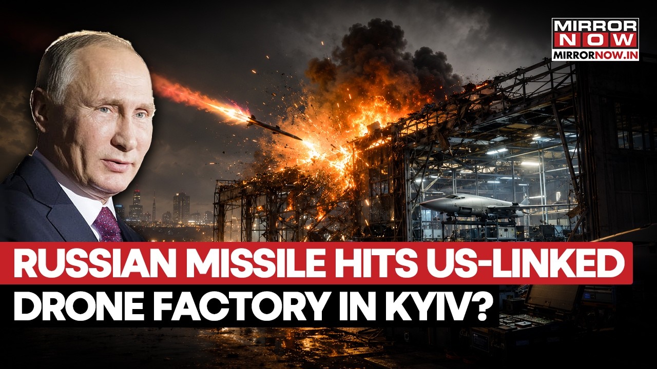 Russian Missile Hits US-Linked Drone Factory In Kyiv? Strike Report Sparks Concern Amid Tensions