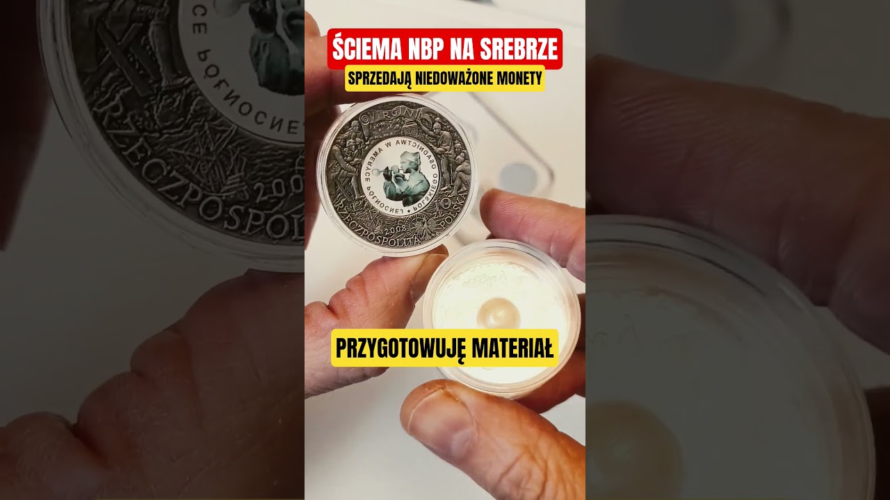 SCAM z NBP 10zł niedowaga monet #zlotybazyliszek #złoto #srebro