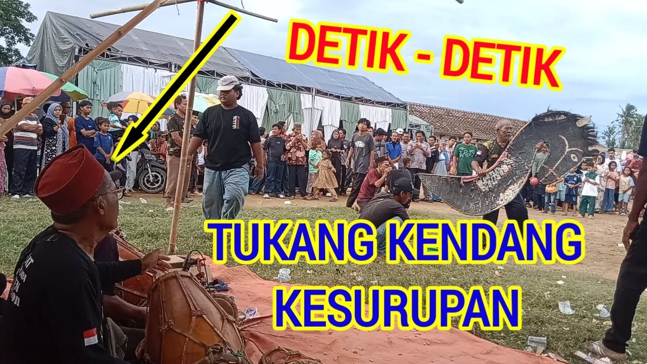 Momen Menegangkan! Detik Detik Tukang Kendang Kesurupan - Sinar Harapan Giri Jaya - SHGJ Production