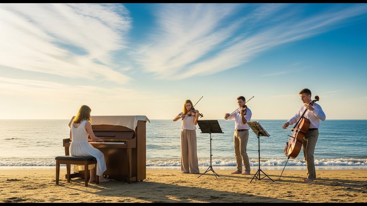 Piano y cuerdas en calma &ndash; melod&iacute;as suaves para meditar, leer y disfrutar el silencio