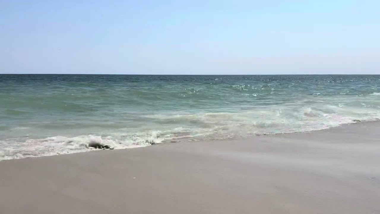 One minute Wave Peace: Ocean Beach, Fire Island, NY