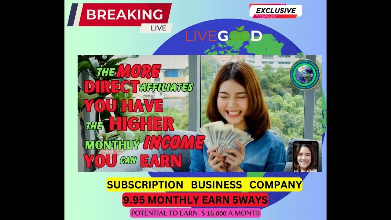 LIVEGOODSUBSCRIPTION THAT PAYS