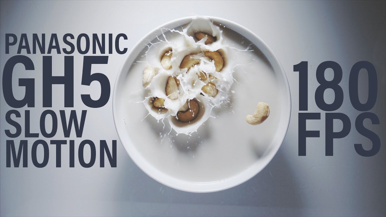 PANASONIC GH5 - Awesome Slow Motion Test 180fps - with no Grade Version