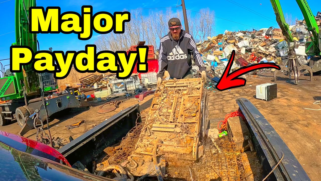Recycling *BIG* Magnet Fishing Jackpot Finds - Major Payday!