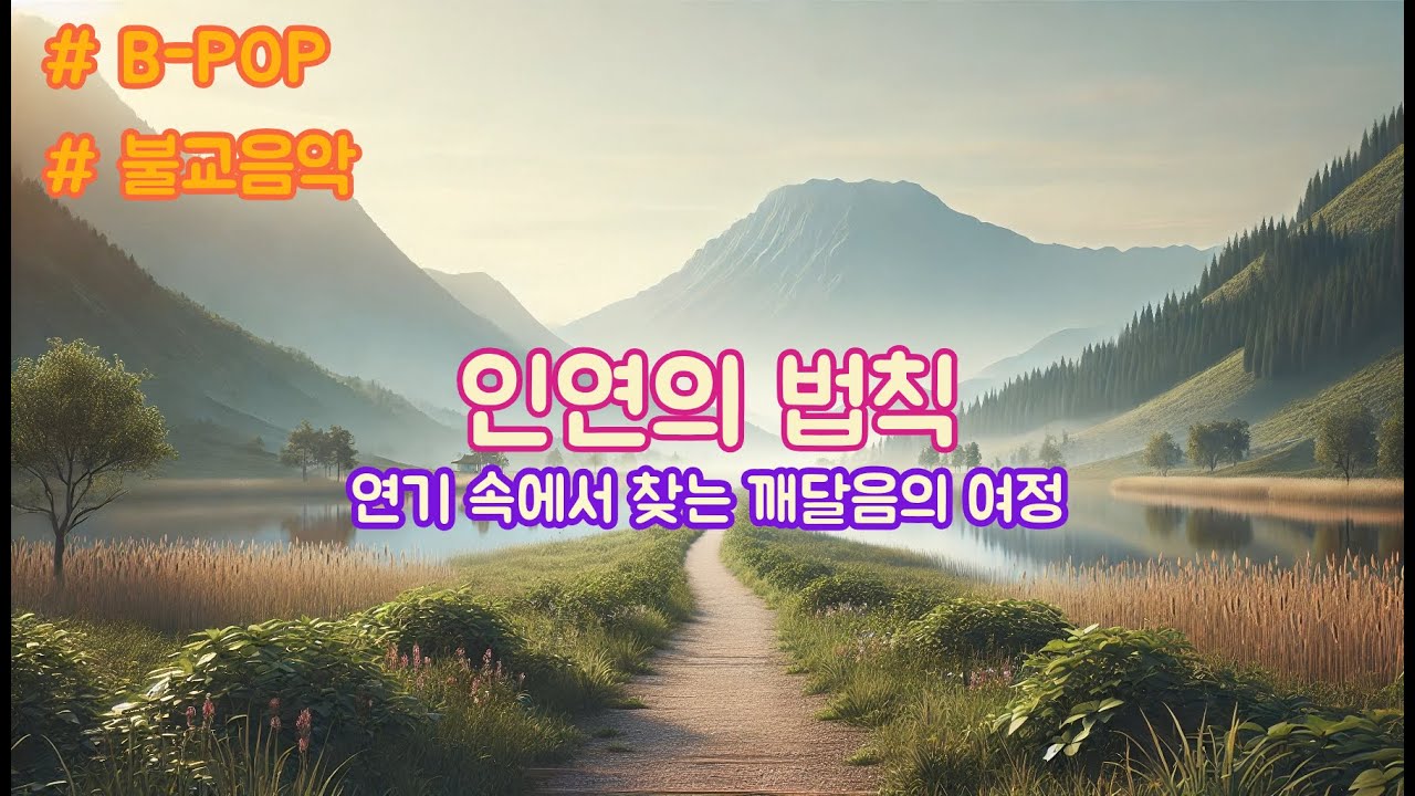 불교음악 1시간버전, 🌸 인연의 법칙 - 연기 속에서 찾는 깨달음의 여정 | 부처님의 가르침 🌿