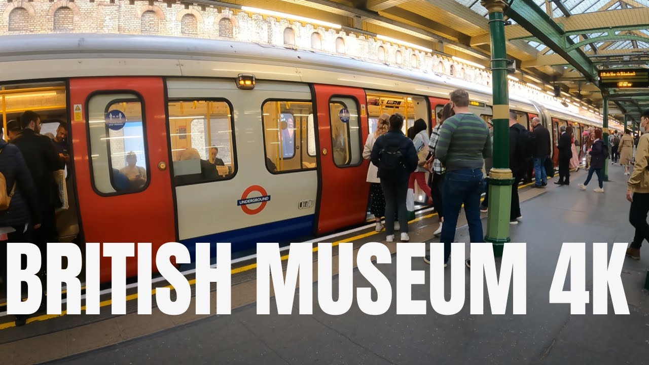 British Museum London 4K | Relaxing Walk Through History