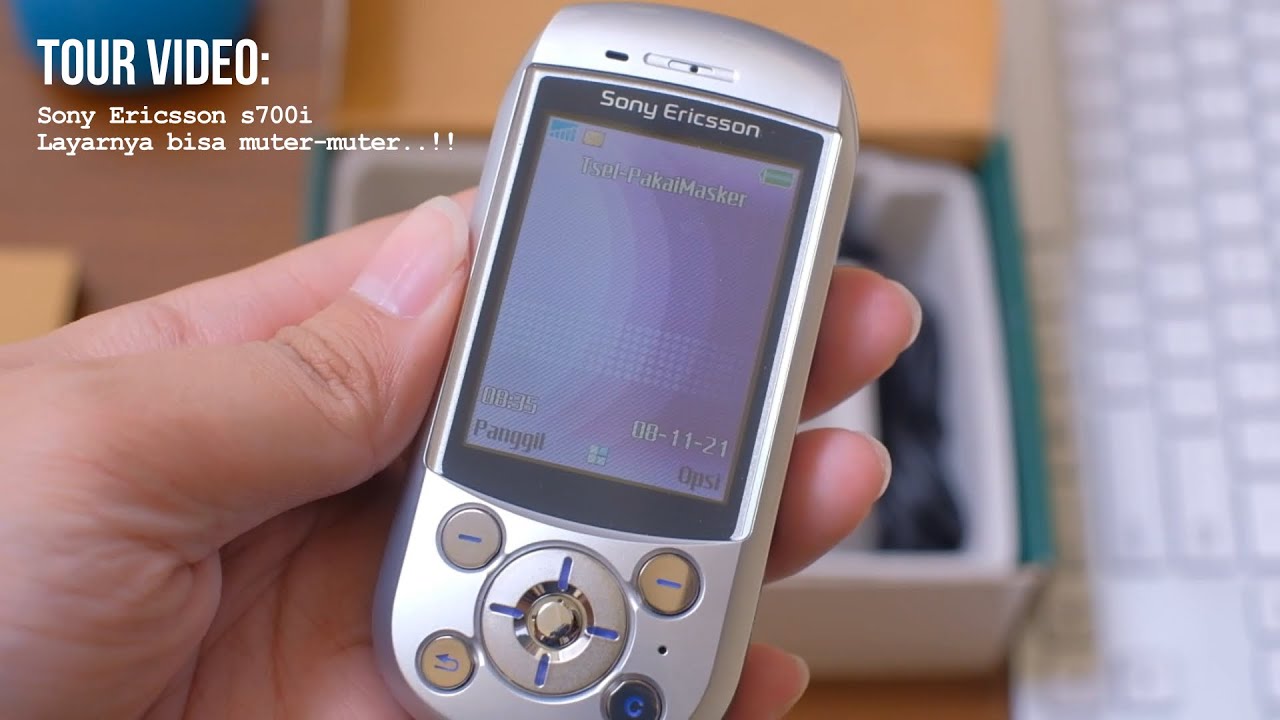 Tour Video: Sony Ericsson S700i - Layarnya Bisa Muter-Muter..!!