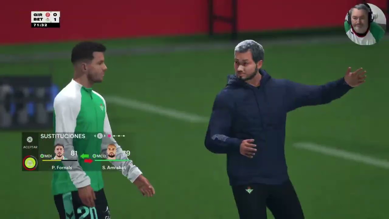 Capítulo 6. Carrera Manager con Real Betis. Fc26. Gameplay español. Ps5 
