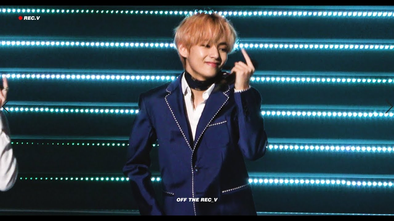 [4K] 181231 MBC 가요대제전 IDOL 미방송분 / 방탄소년단 태형 뷔 직캠 / BTS V FOCUS FANCAM