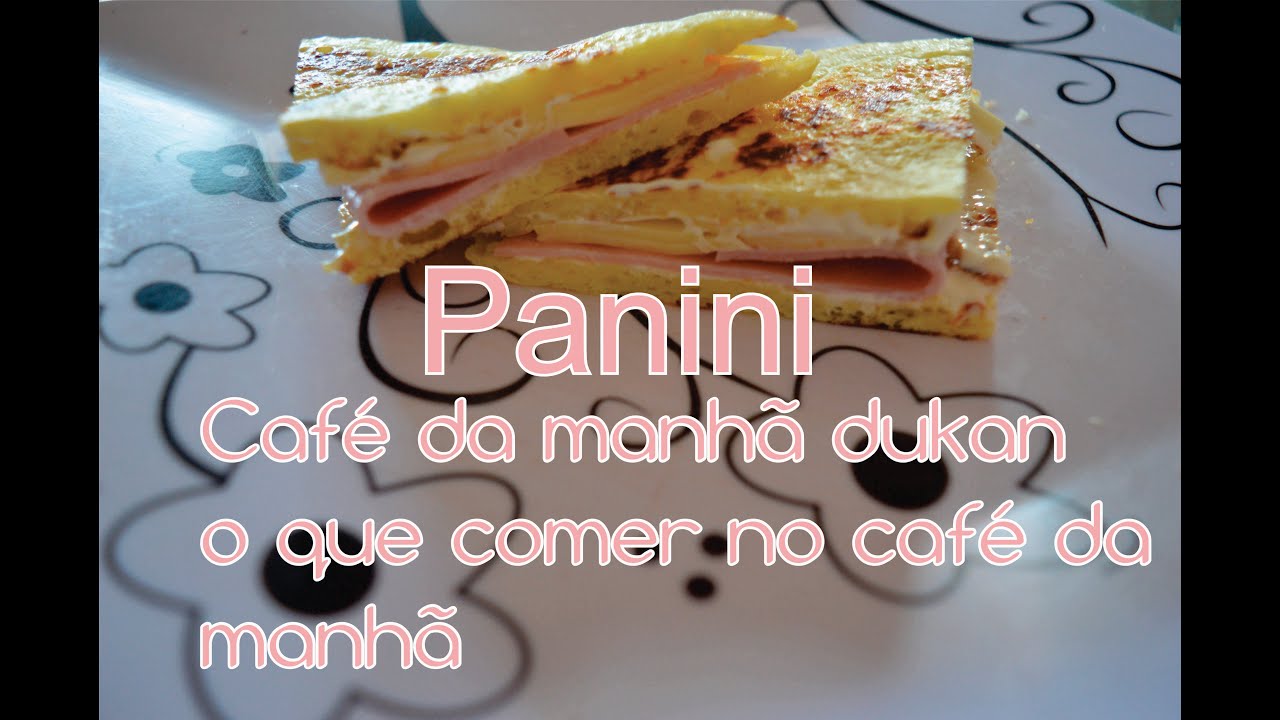 Café da manha dukan panini mariane berlim