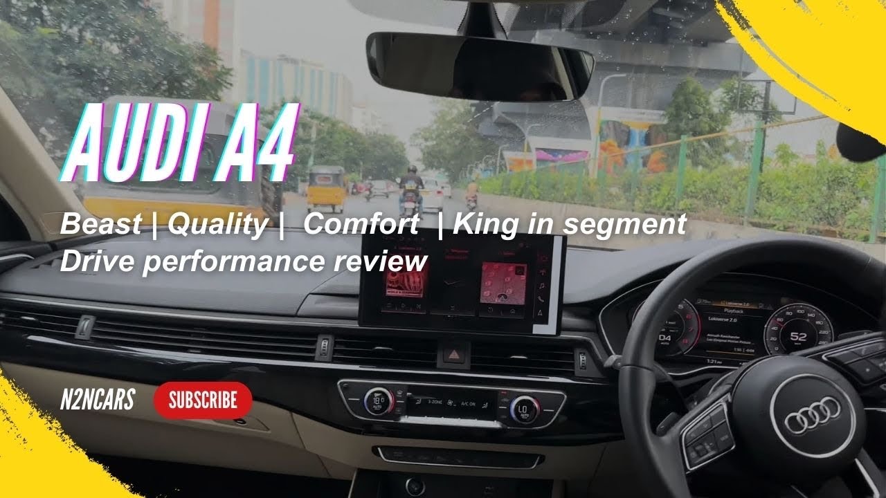 Audi A4 drive review in Tamil